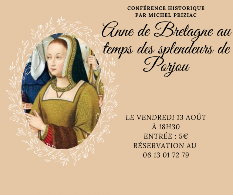 Conférence historique : Anne de Bretagne