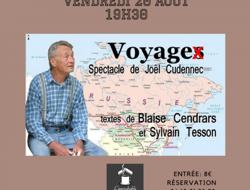 théâtre Voyages aout 2021