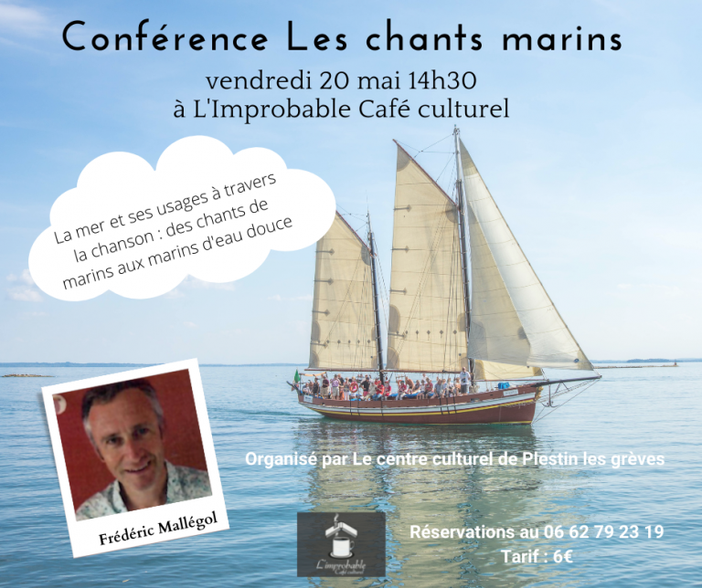 Conférence : La mer, les chants marins