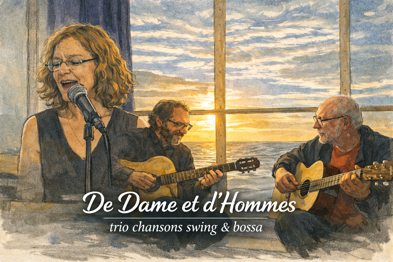 Trio chansons swing et bossa